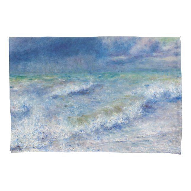 Pierre-Auguste Renoir - Seascape Pillow Case (Front)