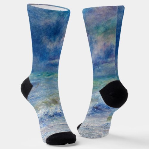 Pierre_Auguste Renoir _ Seascape Socks