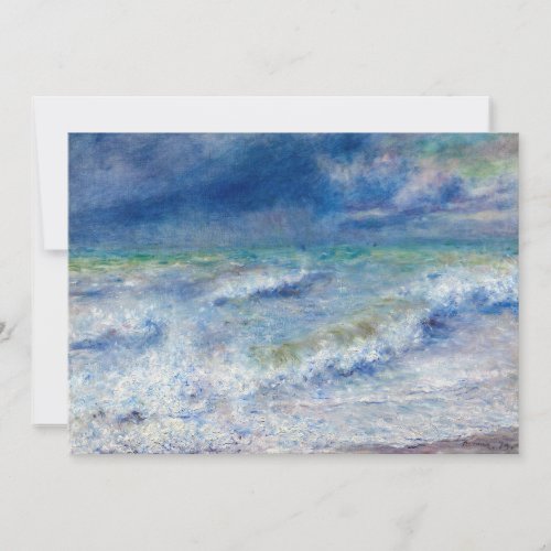Pierre_Auguste Renoir _ Seascape Thank You Card
