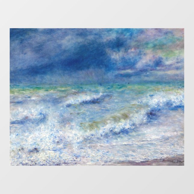 Pierre-Auguste Renoir - Seascape Window Cling (Sheet)