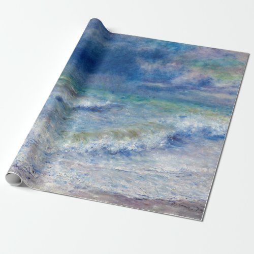 Pierre_Auguste Renoir _ Seascape Wrapping Paper