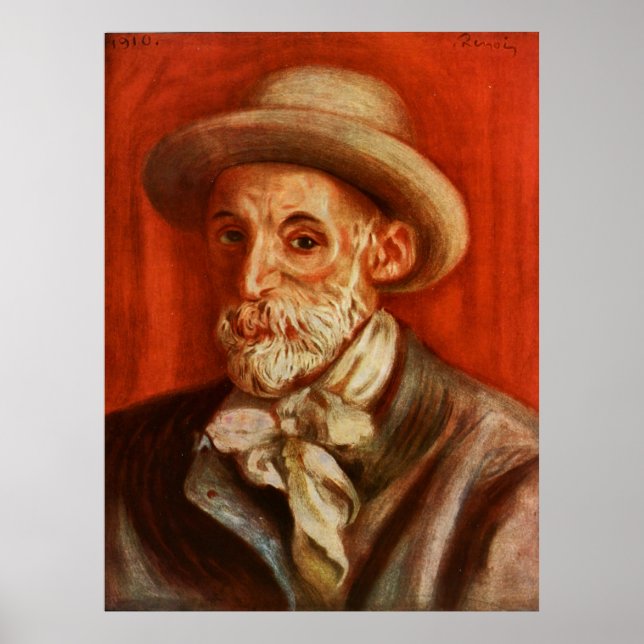 Pierre-Auguste Renoir - Self-Portrait Fine Art Poster (Front)