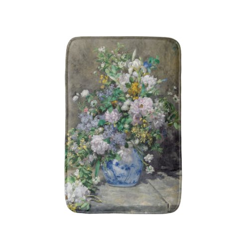 Pierre_Auguste Renoir _ Spring Bouquet Bath Mat