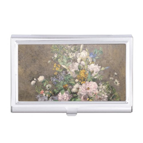 Pierre_Auguste Renoir Spring Bouquet     Business Card Case
