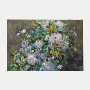 Pierre-Auguste Renoir - Spring Bouquet Doormat