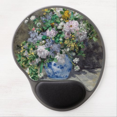 Pierre_Auguste Renoir _ Spring Bouquet Gel Mouse Pad