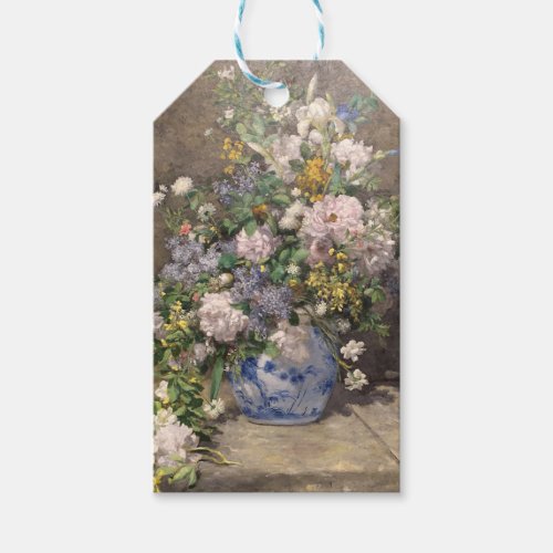 Pierre_Auguste Renoir Spring Bouquet     Gift Tags