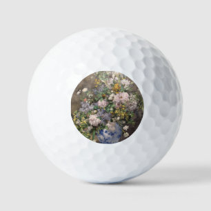 Pierre-Auguste Renoir Spring Bouquet    Golf Balls