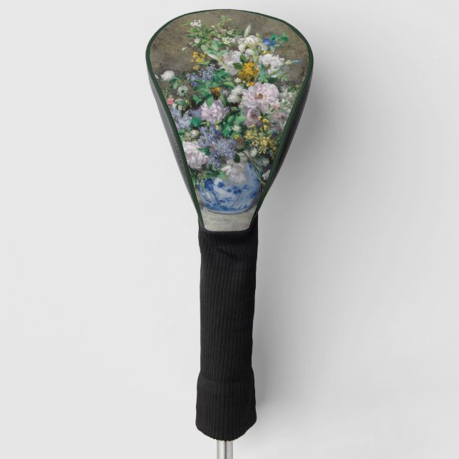 Pierre-Auguste Renoir - Spring Bouquet Golf Head Cover (Front)
