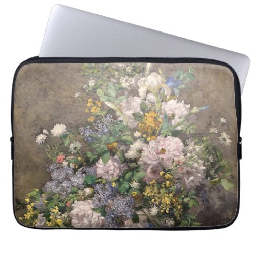 Pierre_Auguste Renoir Spring Bouquet     Laptop Sleeve