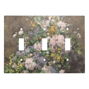 Pierre-Auguste Renoir Spring Bouquet     Light Switch Cover