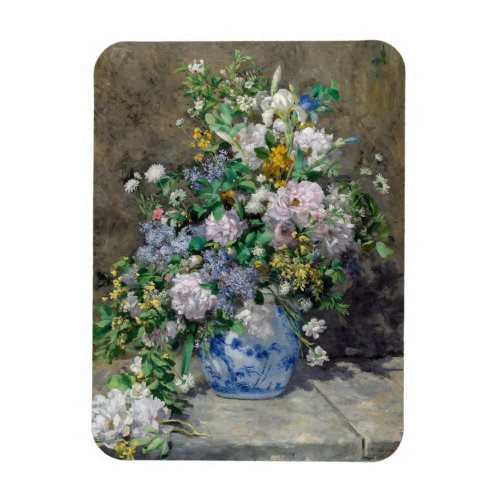 Pierre_Auguste Renoir _ Spring Bouquet Magnet
