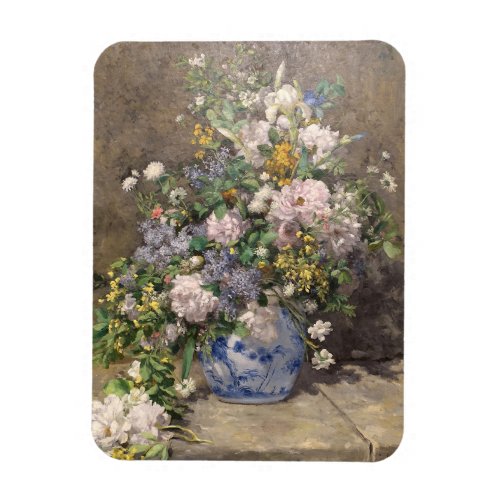 Pierre_Auguste Renoir Spring Bouquet  Magnet