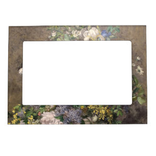 Pierre-Auguste Renoir Spring Bouquet     Magnetic Frame