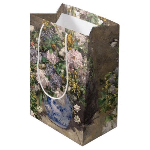 Pierre_Auguste Renoir Spring Bouquet     Medium Gift Bag