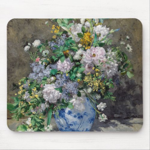 Pierre_Auguste Renoir _ Spring Bouquet Mouse Pad