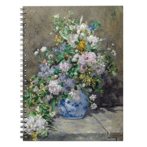 Pierre_Auguste Renoir _ Spring Bouquet Notebook