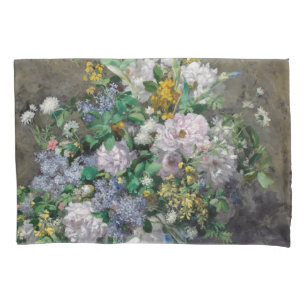 Pierre-Auguste Renoir - Spring Bouquet Pillow Case