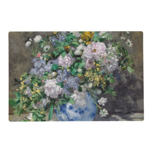 Pierre_Auguste Renoir _ Spring Bouquet Placemat