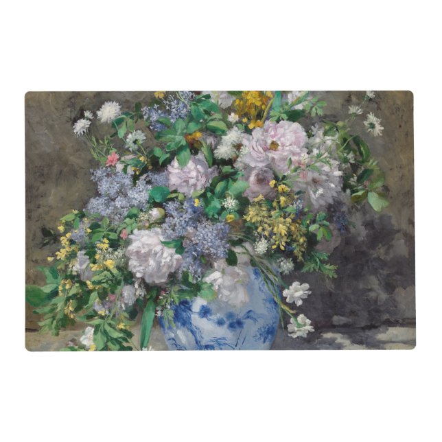 Pierre-Auguste Renoir - Spring Bouquet Placemat (Front)