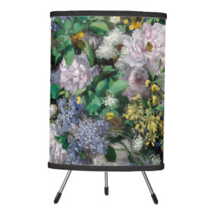 Pierre-Auguste Renoir - Spring Bouquet Tripod Lamp