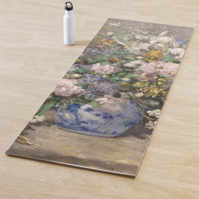 Pierre-Auguste Renoir Spring Bouquet     Yoga Mat (In Situ)