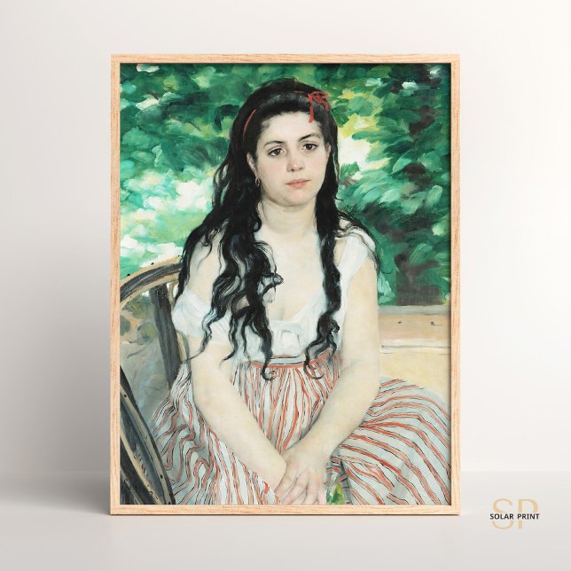 Pierre-Auguste Renoir Summer 1868 Painting Art Poster (Creator Uploaded)