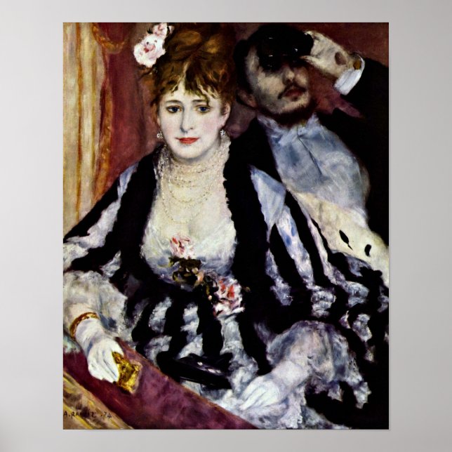 Pierre-Auguste Renoir - The Lodge Poster (Front)