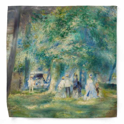 Pierre_Auguste Renoir _ The Party at Saint_Cloud Bandana