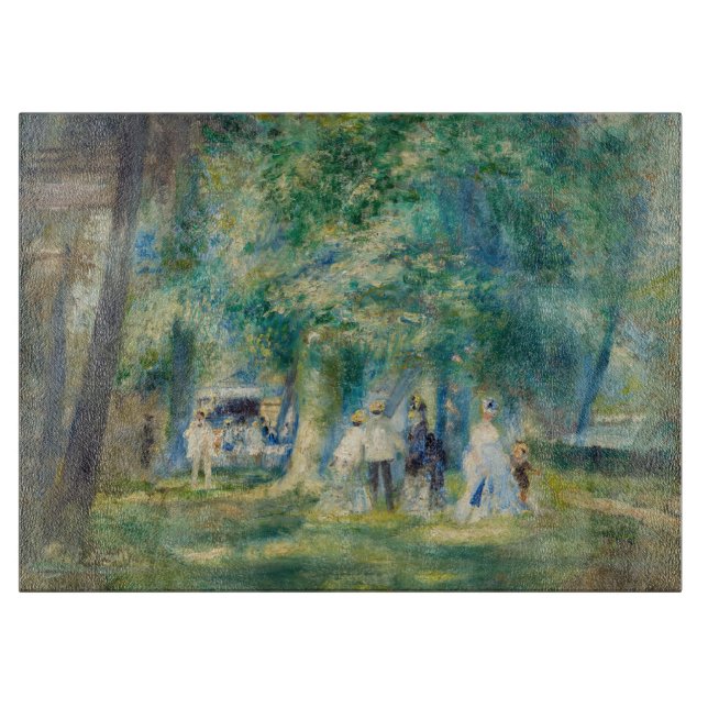 Pierre-Auguste Renoir - The Party at Saint-Cloud Cutting Board (Front)