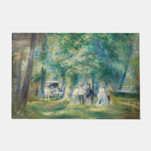 Pierre_Auguste Renoir _ The Party at Saint_Cloud Doormat