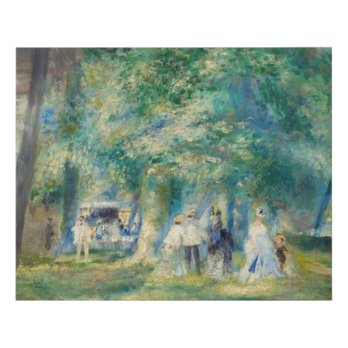 Pierre_Auguste Renoir _ The Party at Saint_Cloud Faux Canvas Print