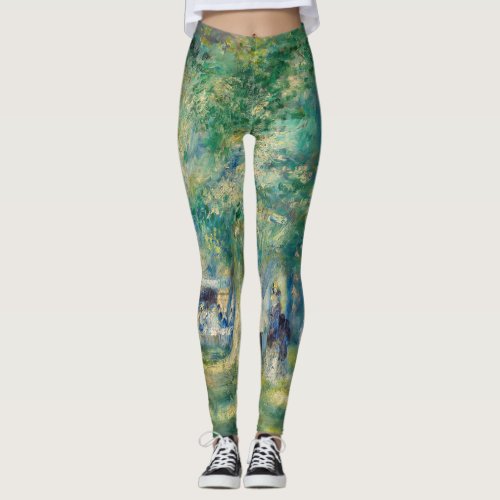 Pierre_Auguste Renoir _ The Party at Saint_Cloud Leggings