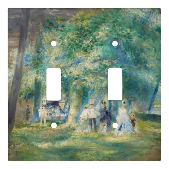 Pierre-Auguste Renoir - The Party at Saint-Cloud Light Switch Cover (Front)