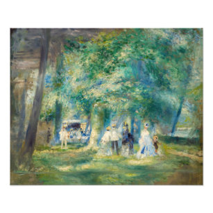 Pierre-Auguste Renoir - The Party at Saint-Cloud Photo Print