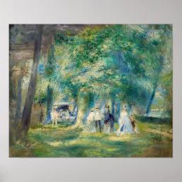 Pierre-Auguste Renoir - The Party at Saint-Cloud Poster