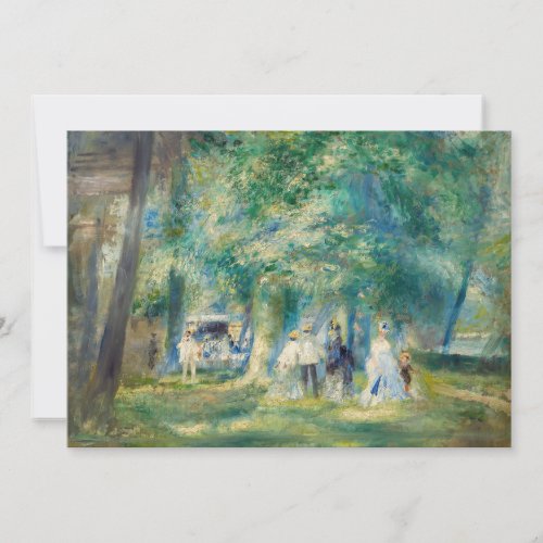 Pierre_Auguste Renoir _ The Party at Saint_Cloud Thank You Card