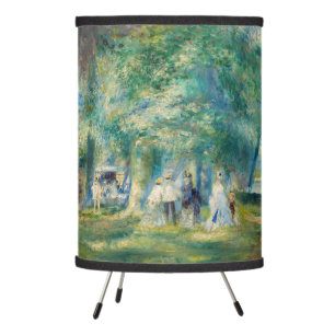 Pierre-Auguste Renoir - The Party at Saint-Cloud Tripod Lamp