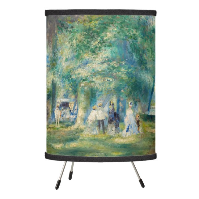 Pierre-Auguste Renoir - The Party at Saint-Cloud Tripod Lamp (Left)