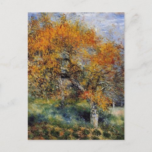 Pierre_Auguste Renoir_ The Pear Tree Postcard
