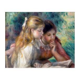 Pierre-Auguste Renoir - The Reading Acrylic Print