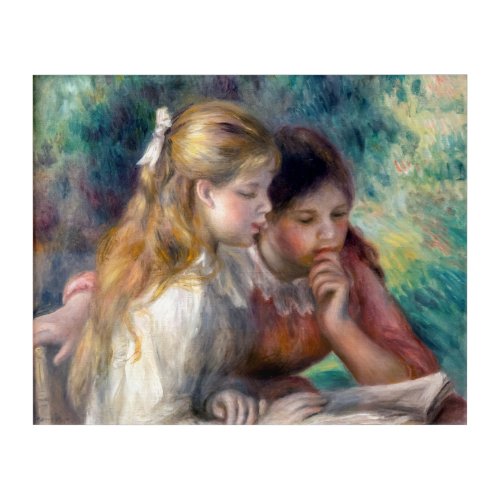 Pierre_Auguste Renoir _ The Reading Acrylic Print