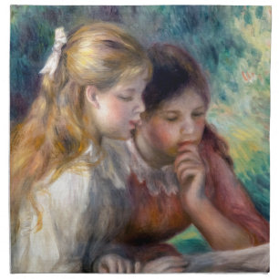 Pierre-Auguste Renoir - The Reading Cloth Napkin