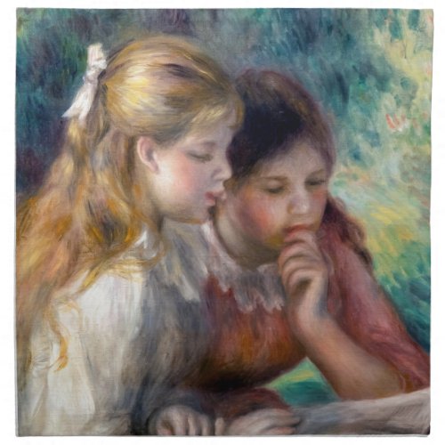 Pierre_Auguste Renoir _ The Reading Cloth Napkin