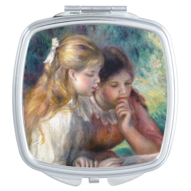Pierre-Auguste Renoir - The Reading Compact Mirror (Front)