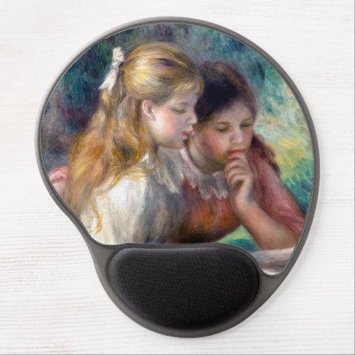 Pierre_Auguste Renoir _ The Reading Gel Mouse Pad