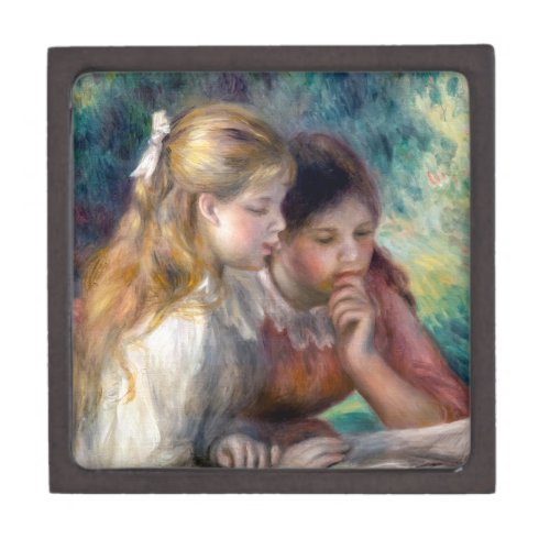 Pierre_Auguste Renoir _ The Reading Gift Box