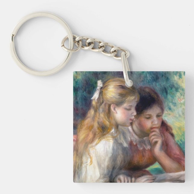 Pierre-Auguste Renoir - The Reading Keychain (Front)