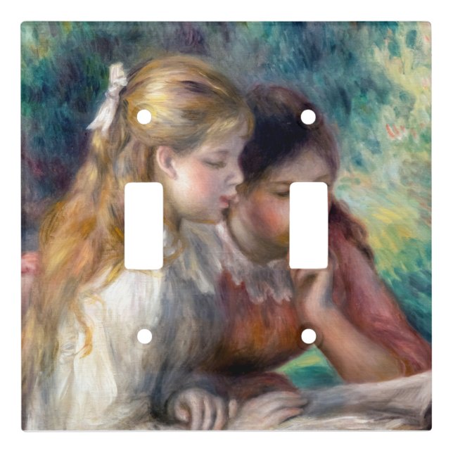 Pierre-Auguste Renoir - The Reading Light Switch Cover (Front)