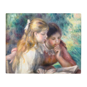 Pierre-Auguste Renoir - The Reading Metal Print